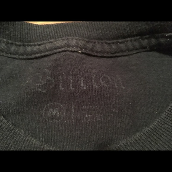 ❤️Sold on Depop❤️ Navy Blue Brixton Tee - Picture 4 of 5